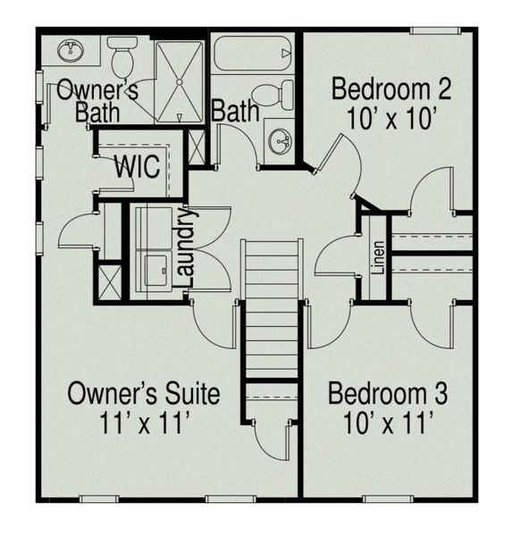 2D floor plan layout of this home in Cantigny Park, Clarksville, TN (Image 5). 2D floor plan layout of this home in Cantigny Park, Clarksville, TN (Image 5).