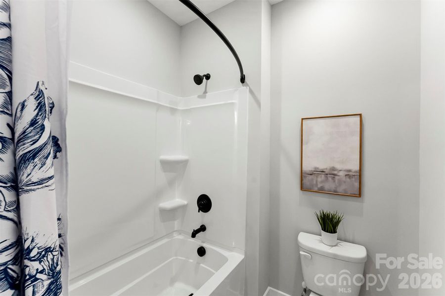 Furnished interior view inside a new home in , York (Image 9).