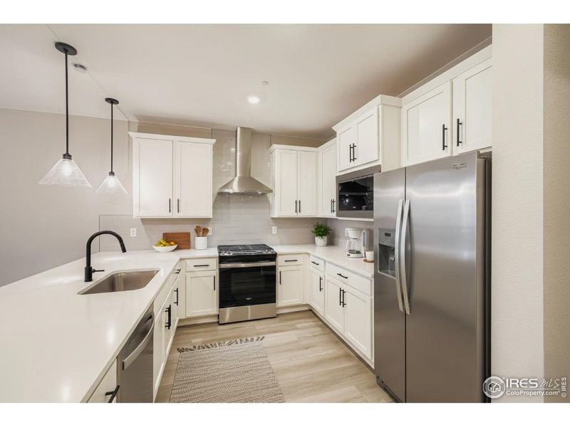 Furnished interior view inside a new home in , Longmont (Image 16).