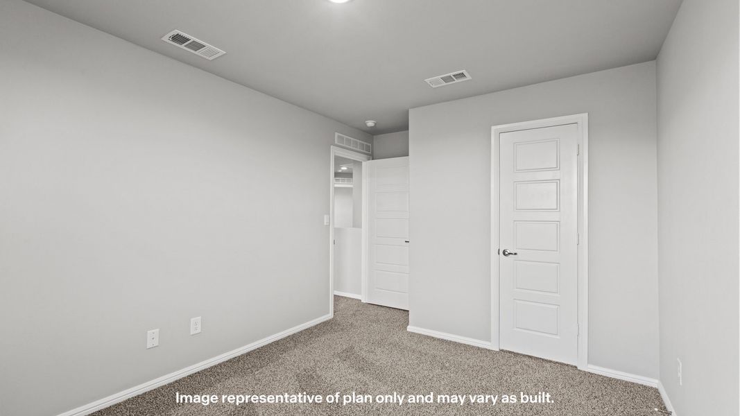 Spacious, unfurnished interior of a new home in Legacy South, Midland (Image 24). Spacious, unfurnished interior of a new home in Legacy South, Midland (Image 24).