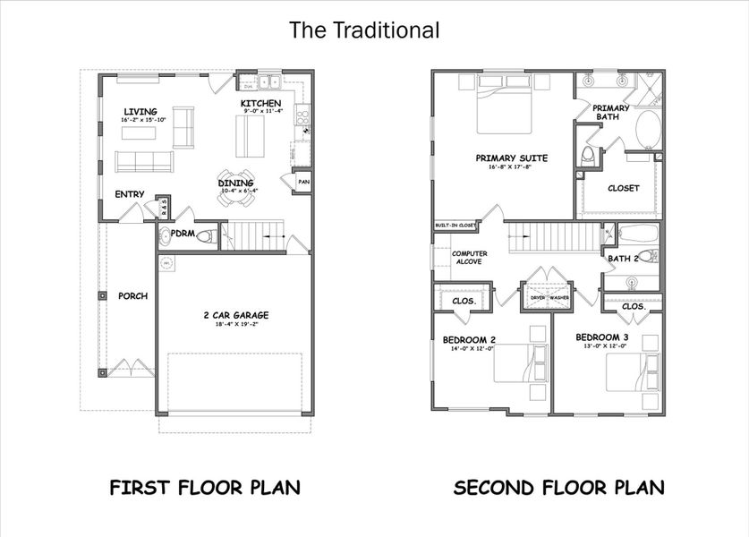 2D floor plan layout of this home in , Houston, TX (Image 5).