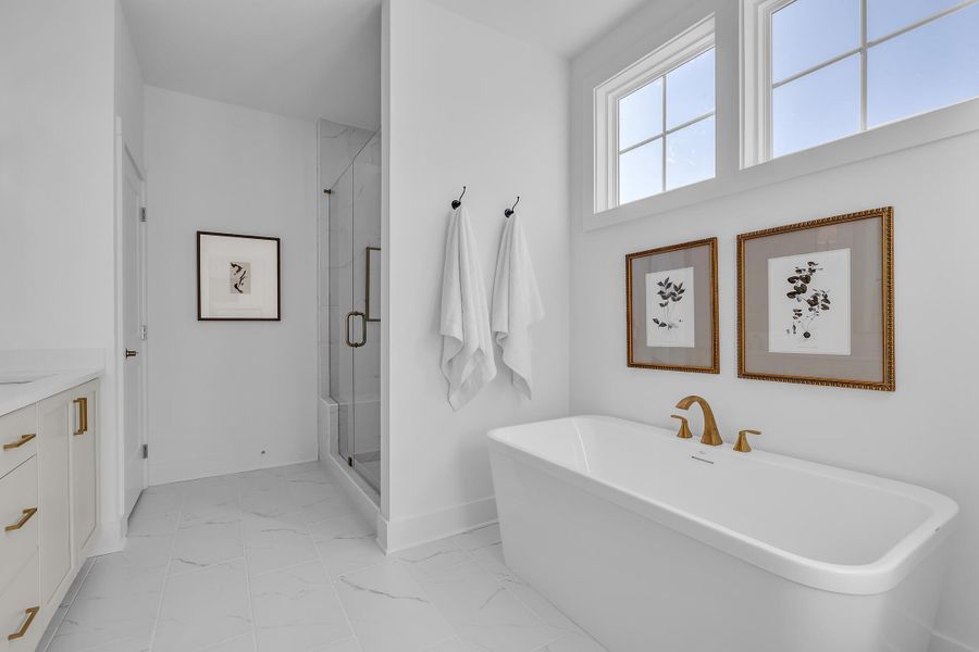 Furnished interior view inside a new home in Wildflower, Chattanooga (Image 17).