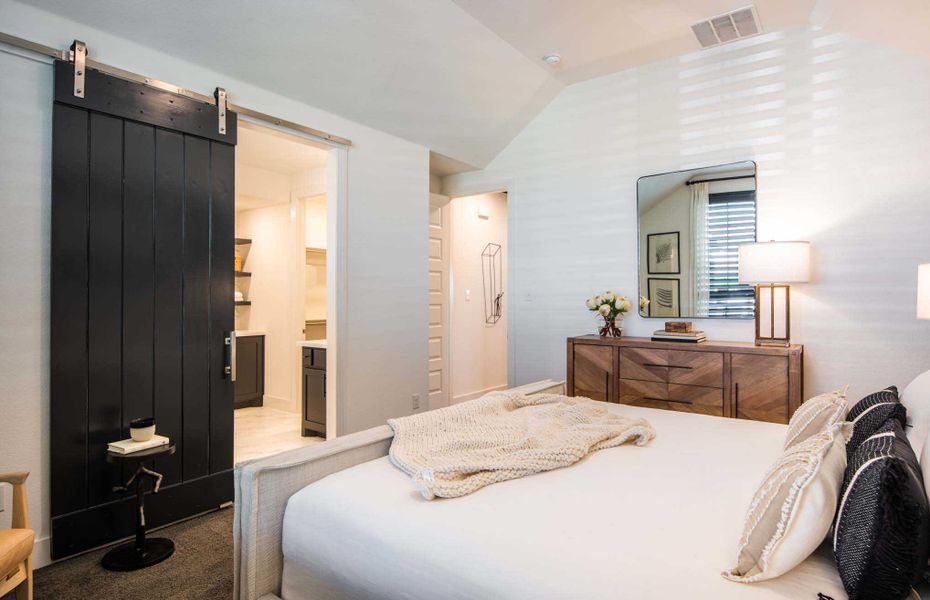 Representative Primary Bedroom - some options shown