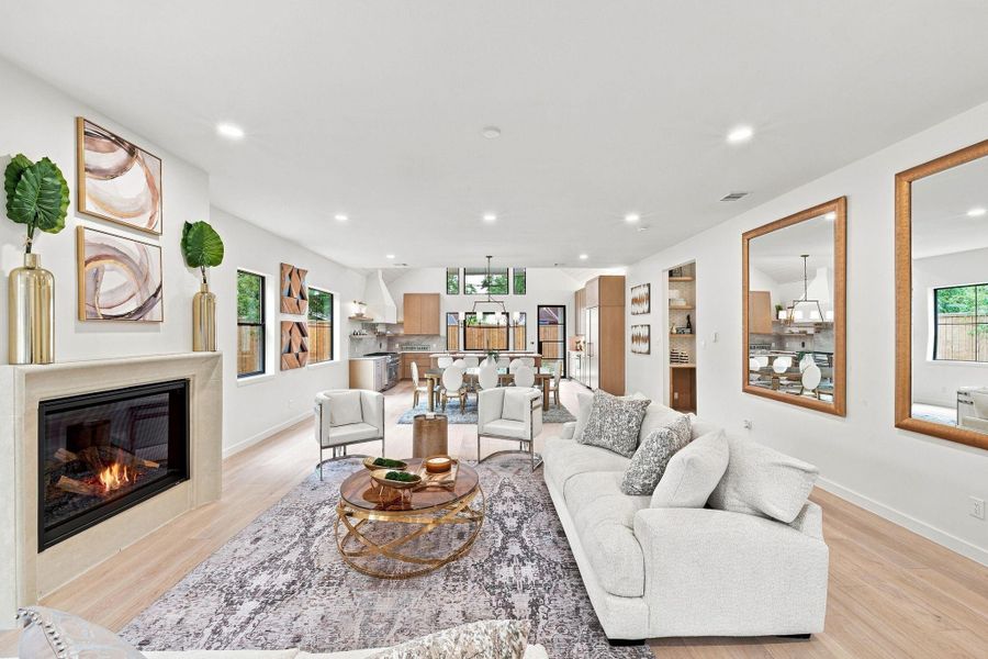 Living room.