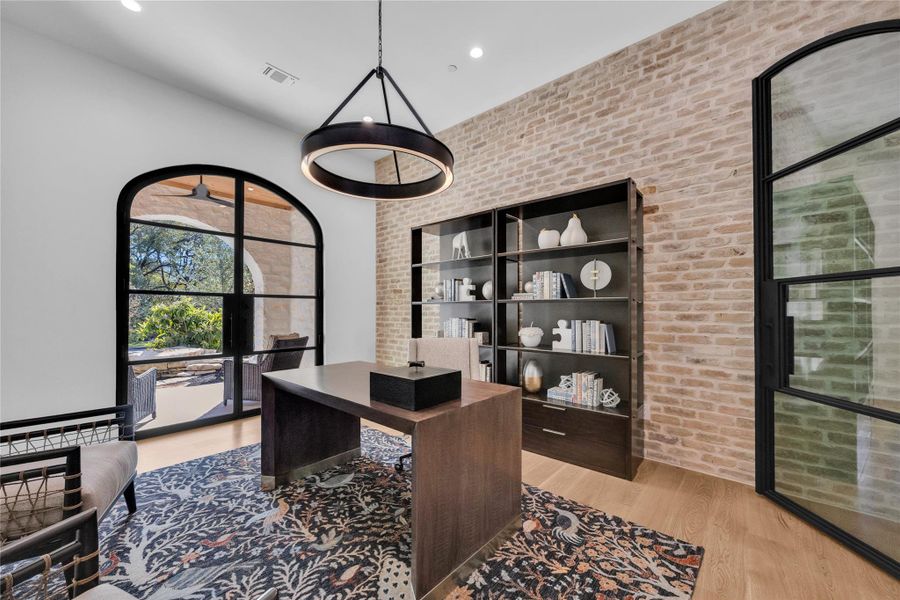 Furnished interior view inside a new home in , Austin (Image 11). Furnished interior view inside a new home in , Austin (Image 11).