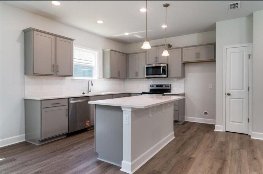 Furnished interior view inside a new home in Cedar Glen Preserve, Huger (Image 3). Furnished interior view inside a new home in Cedar Glen Preserve, Huger (Image 3).