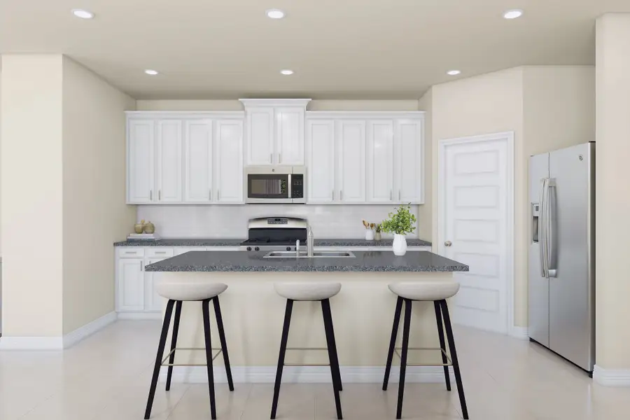 Furnished interior view inside a new home in Mason Woods, Cypress (Image 9).