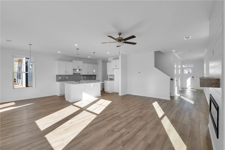 Spacious, unfurnished interior of a new home in Brownstone Park, Easley (Image 14).