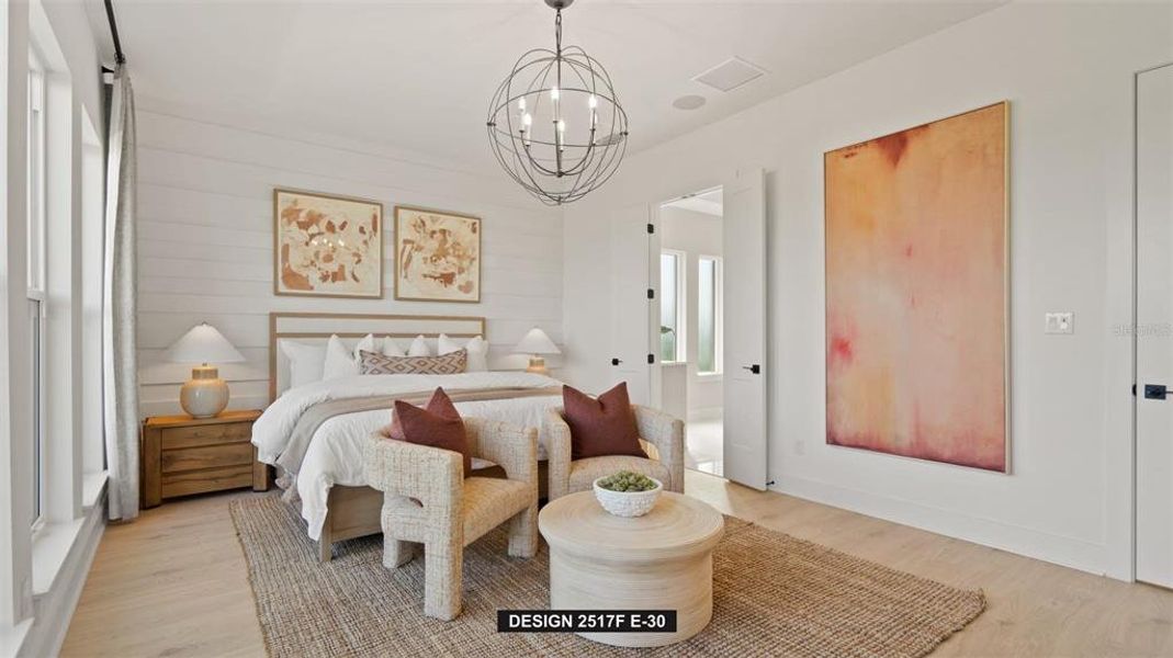 Furnished interior view inside a new home in Star Farms at Lakewood Ranch, Bradenton (Image 6).