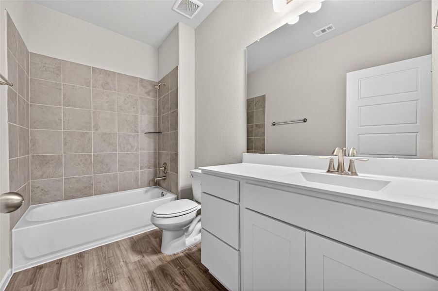 Furnished interior view inside a new home in Cypress Green, Hockley (Image 19).