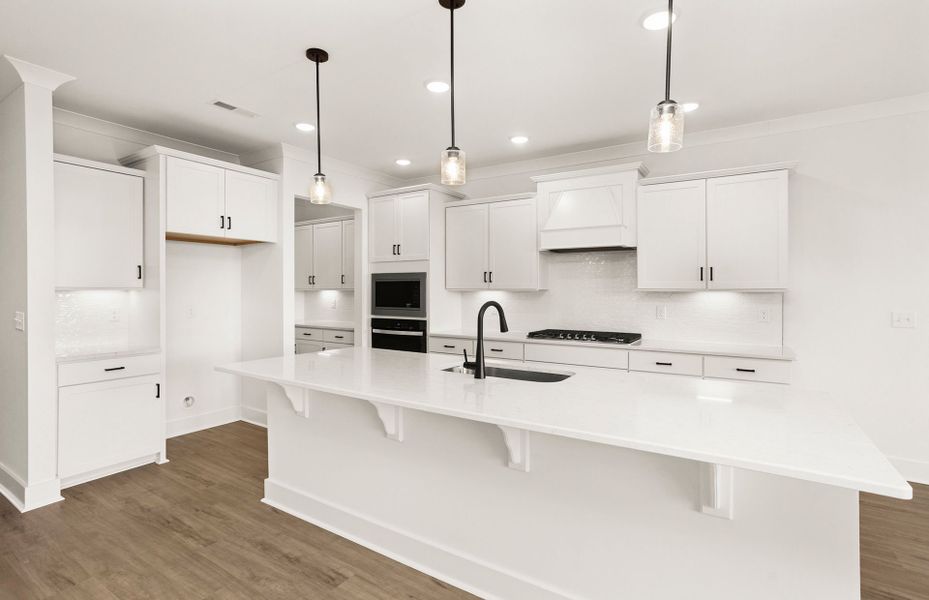 Furnished interior view inside a new home in Durham Farms, Hendersonville (Image 9).