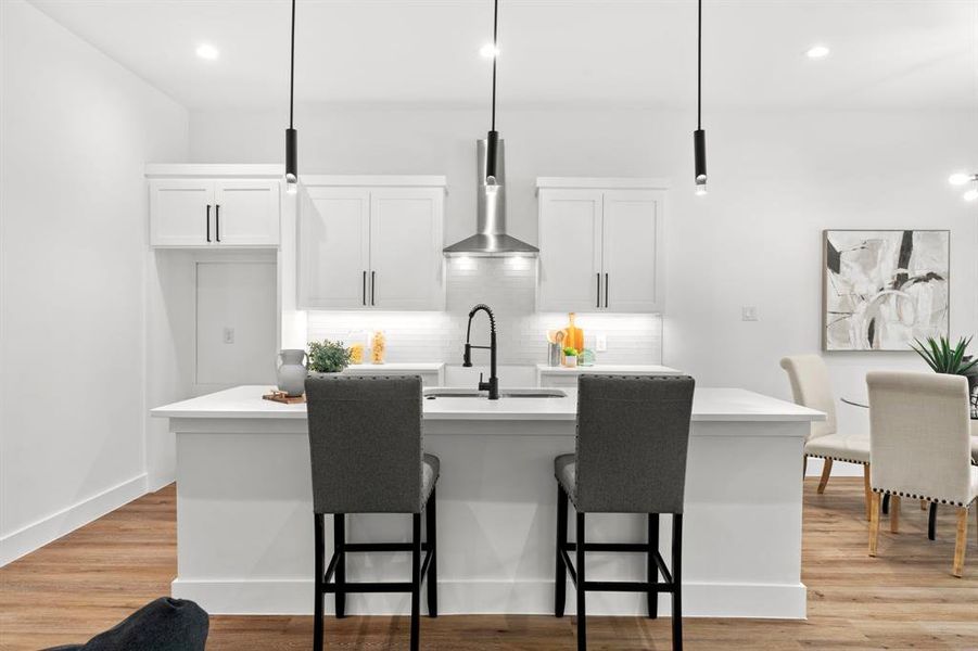 Furnished interior view inside a new home in , Dallas (Image 3). Furnished interior view inside a new home in , Dallas (Image 3).