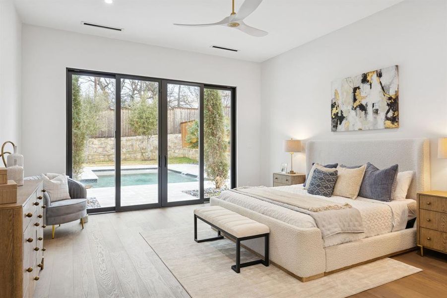 Furnished interior view inside a new home in , Keller (Image 28).