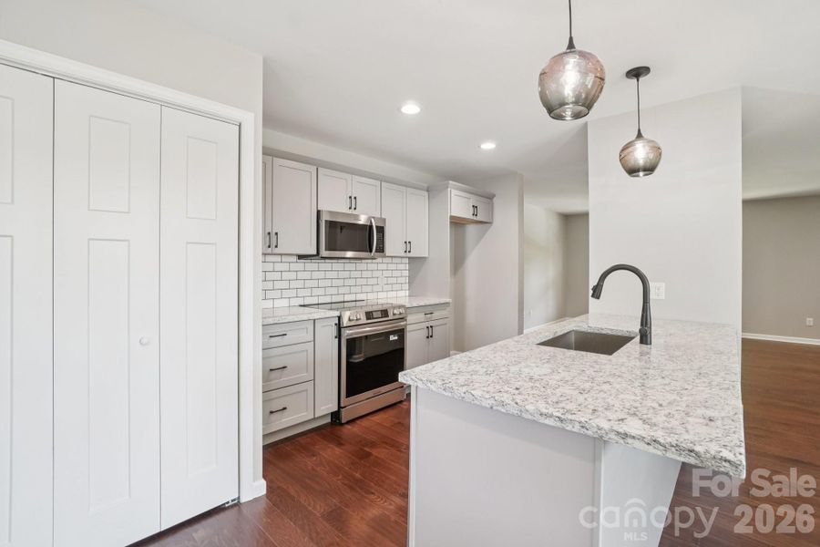 Furnished interior view inside a new home in , Asheville (Image 10).