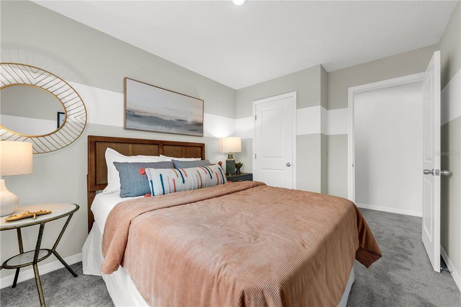 Furnished interior view inside a new home in Bimini Bay, Davenport (Image 18). Furnished interior view inside a new home in Bimini Bay, Davenport (Image 18).