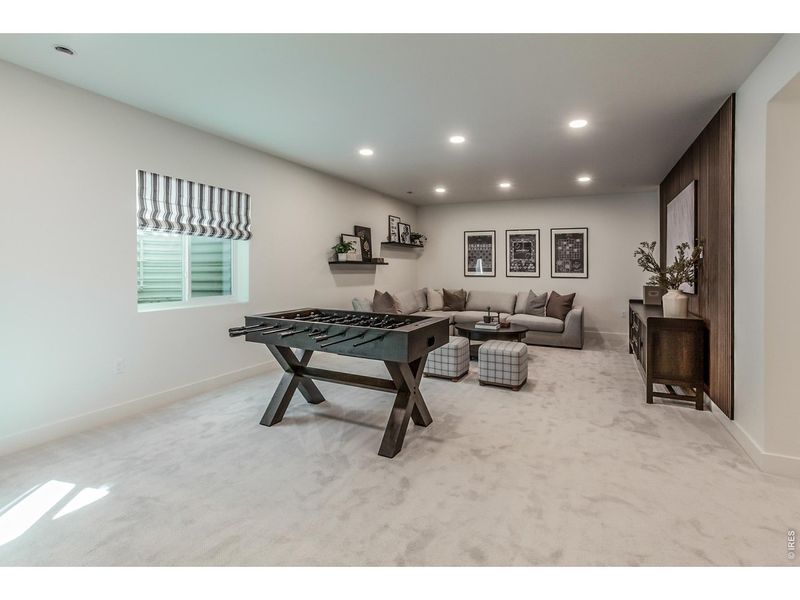Furnished interior view inside a new home in Trailside Story Collection - Single Family Homes, Timnath (Image 16).