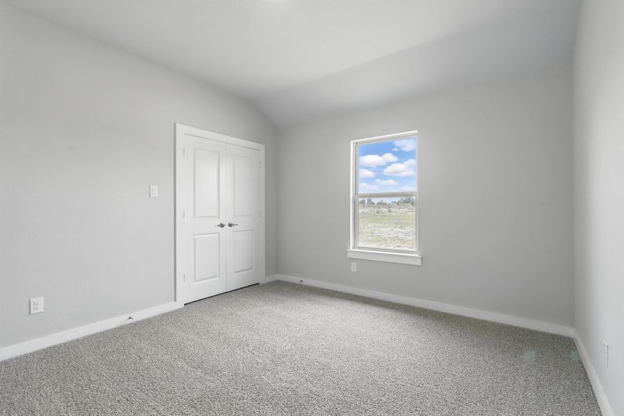 Representative unfurnished interior of a home built from the McKinley I by Cheldan Homes in Horizons at Bankston Estates, Venus (Image 39).