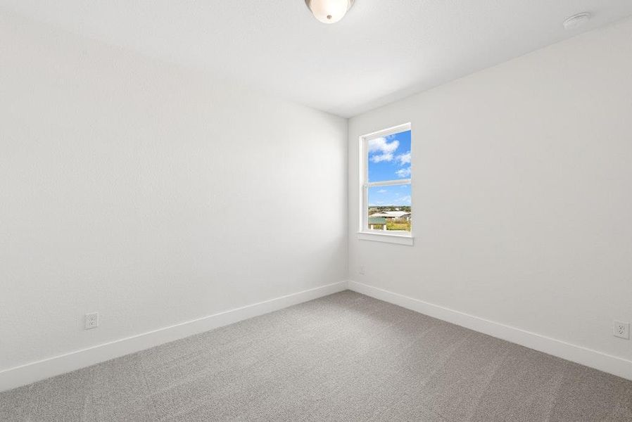 Spacious, unfurnished interior of a new home in Blackhawk, Pflugerville (Image 22).