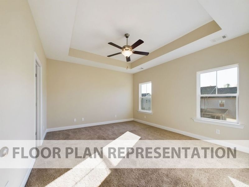Primary Bedroom | The 1575 Plan by Ivey Homes Primary Bedroom | The 1575 Plan by Ivey Homes