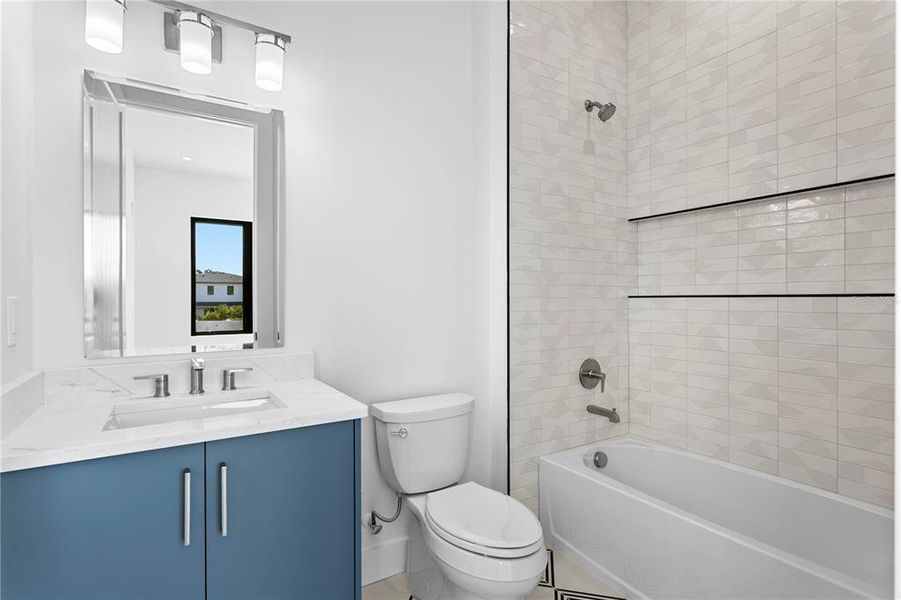 Furnished interior view inside a new home in , Tampa (Image 49). Furnished interior view inside a new home in , Tampa (Image 49).