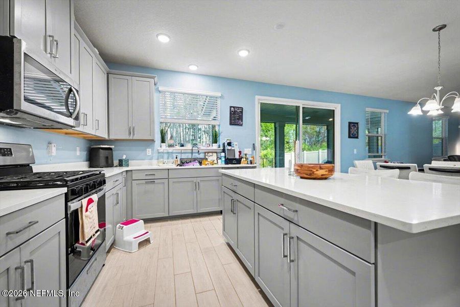 Furnished interior view inside a new home in RiverTown - Settlement, St. Johns (Image 31).