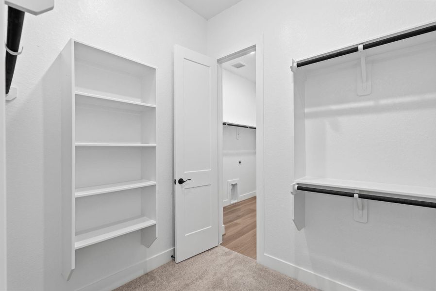 Furnished interior view inside a new home in Wood Leaf Reserve, Tomball (Image 14).