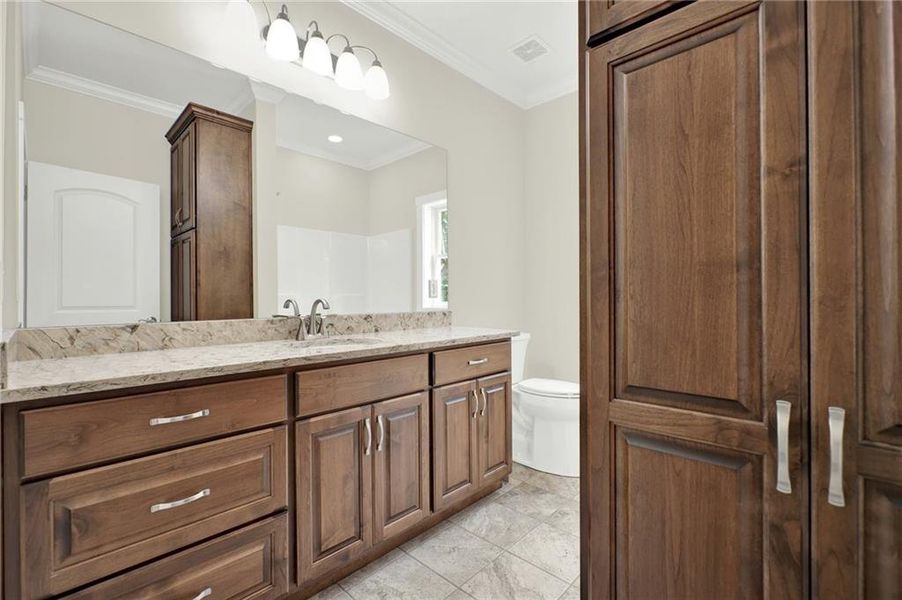 Furnished interior view inside a new home in , Canton (Image 12).