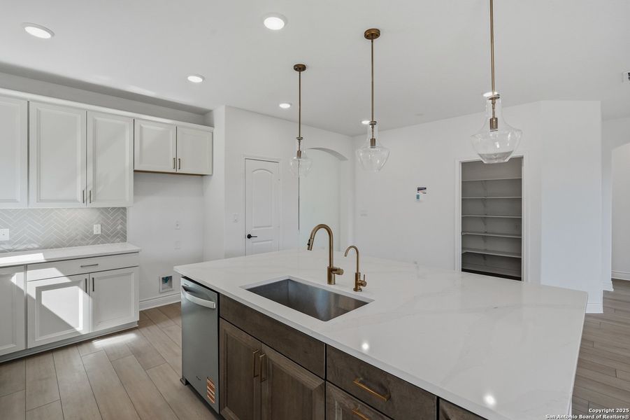 Furnished interior view inside a new home in Davis Ranch, San Antonio (Image 15).