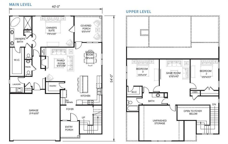 2D floor plan layout of this home in , Waleska, GA (Image 4).