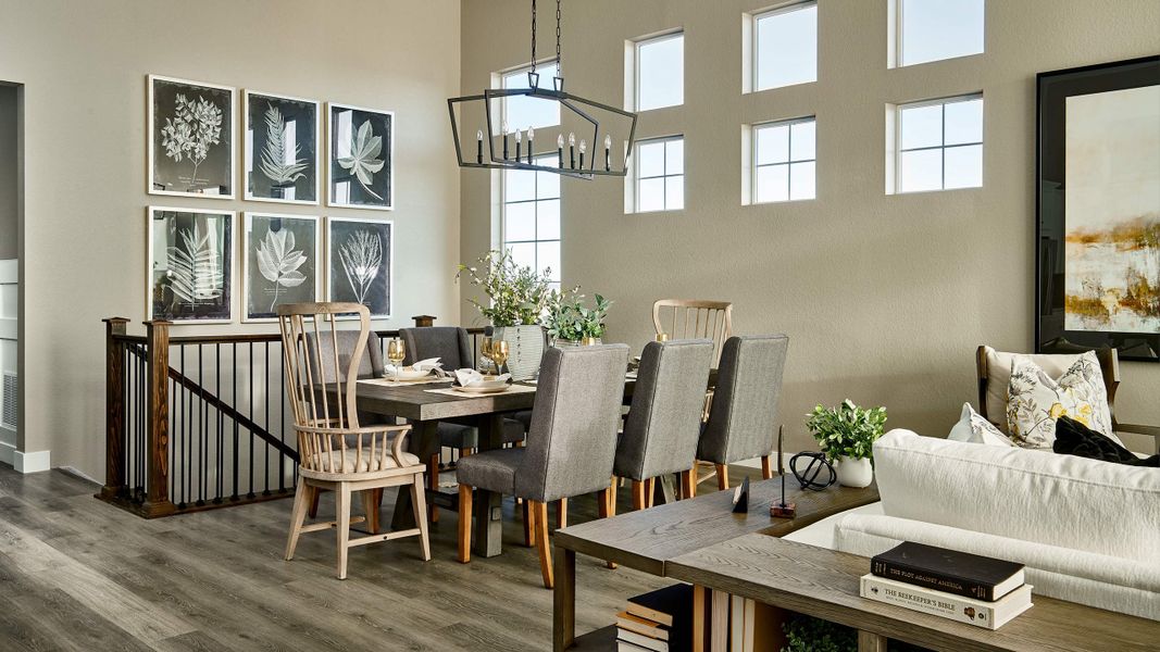 Furnished interior view inside a new home in Parterre, Thornton (Image 8).