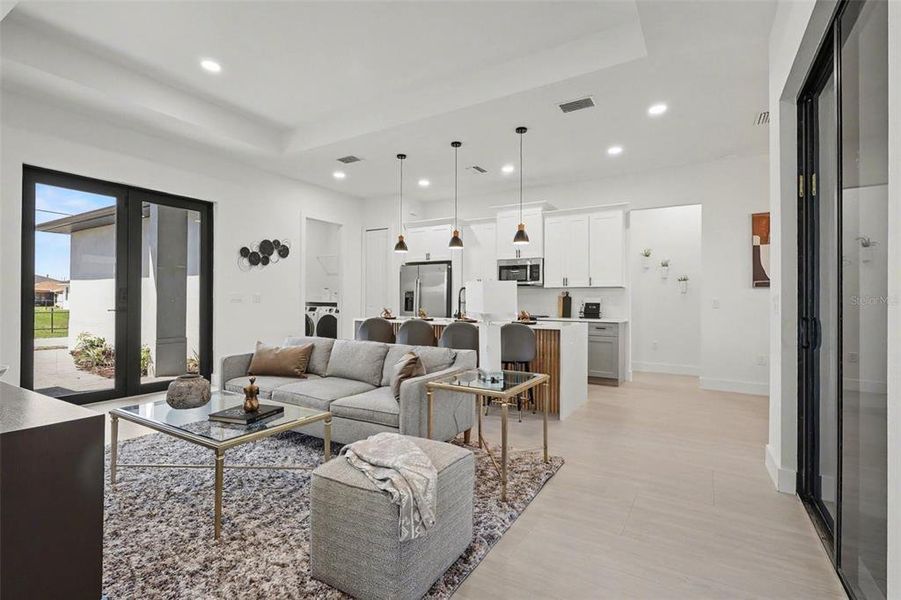 Furnished interior view inside a new home in , Cape Coral (Image 6).