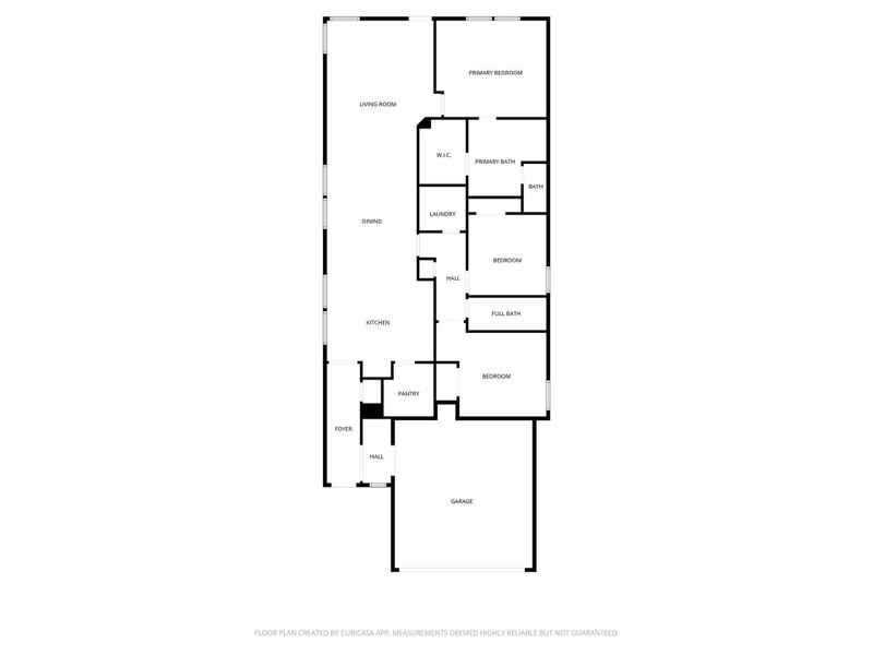 3 bedrooms, 2 bathrooms and over 1,500 square feet of living space