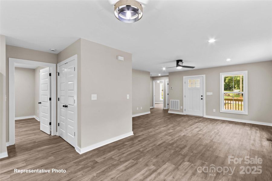 Spacious, unfurnished interior of a new home in , Statesville (Image 10).