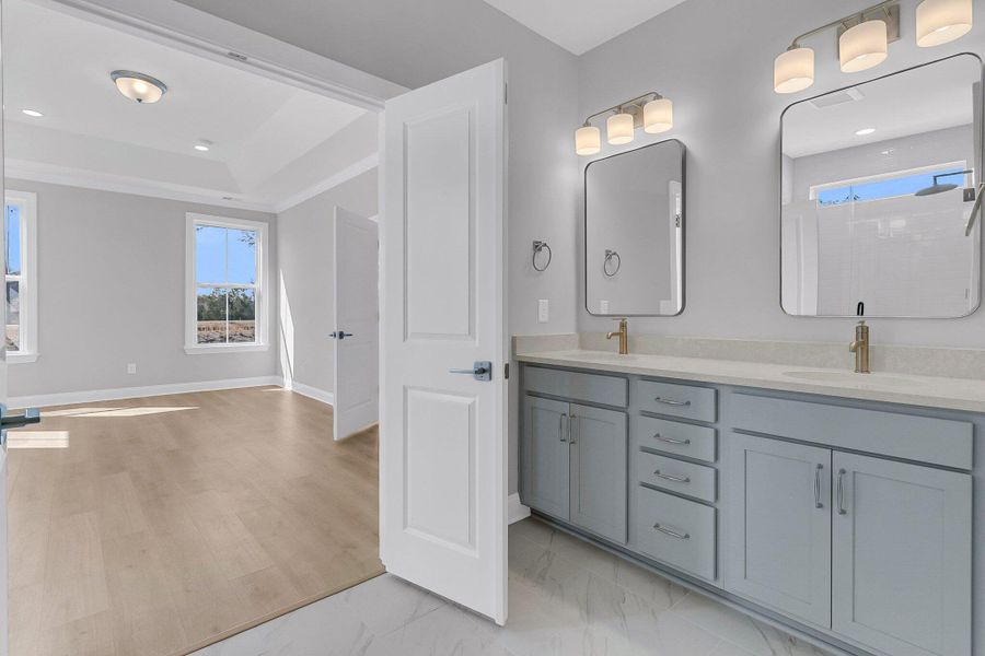 Furnished interior view inside a new home in Cherrywood Estates, Summerville (Image 9).
