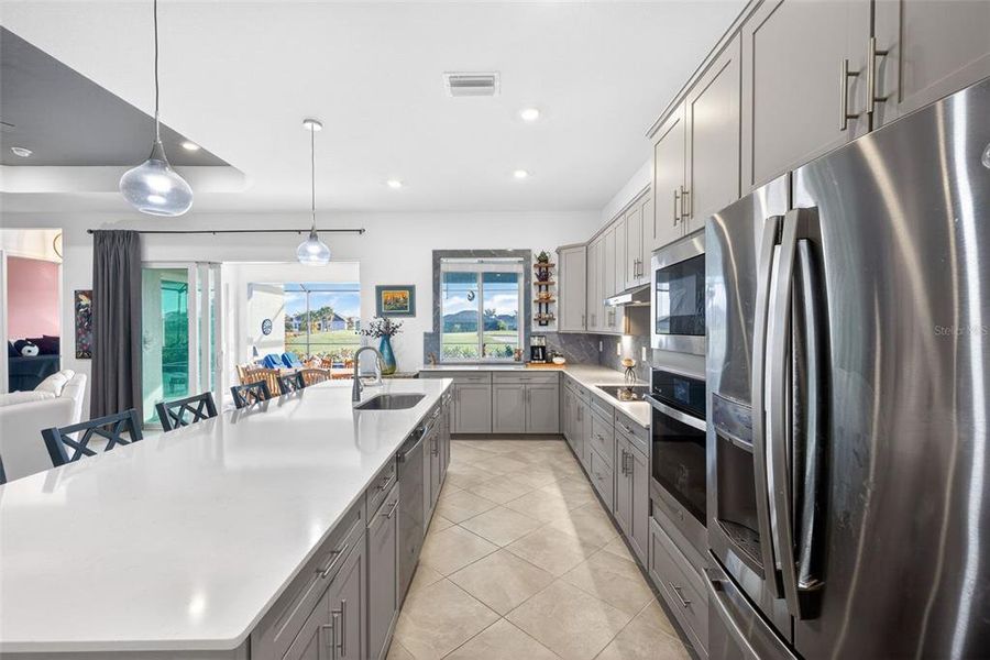 Furnished interior view inside a new home in , Venice (Image 19).
