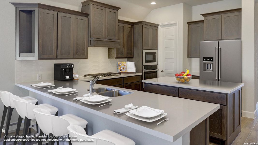 Furnished interior view inside a new home in Arcadia Ridge, San Antonio (Image 13).
