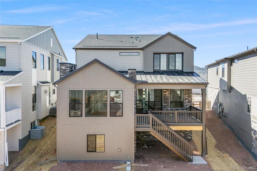 Exterior details and patio area of a home in , Littleton (Image 3).