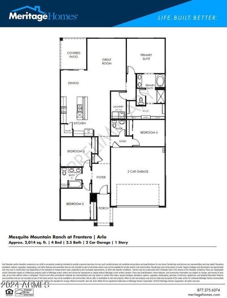 Floorplan - Arlo lot 283 MMR