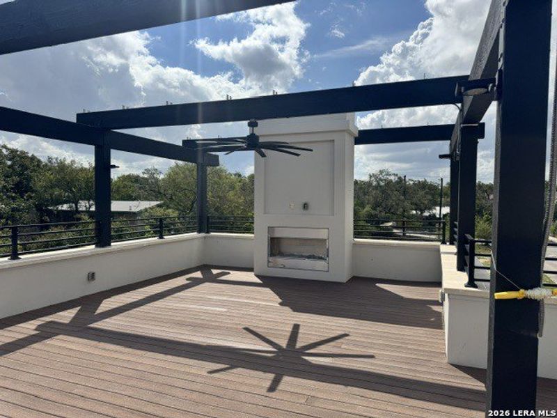 Exterior details and patio area of a home in , San Antonio (Image 3). Exterior details and patio area of a home in , San Antonio (Image 3).