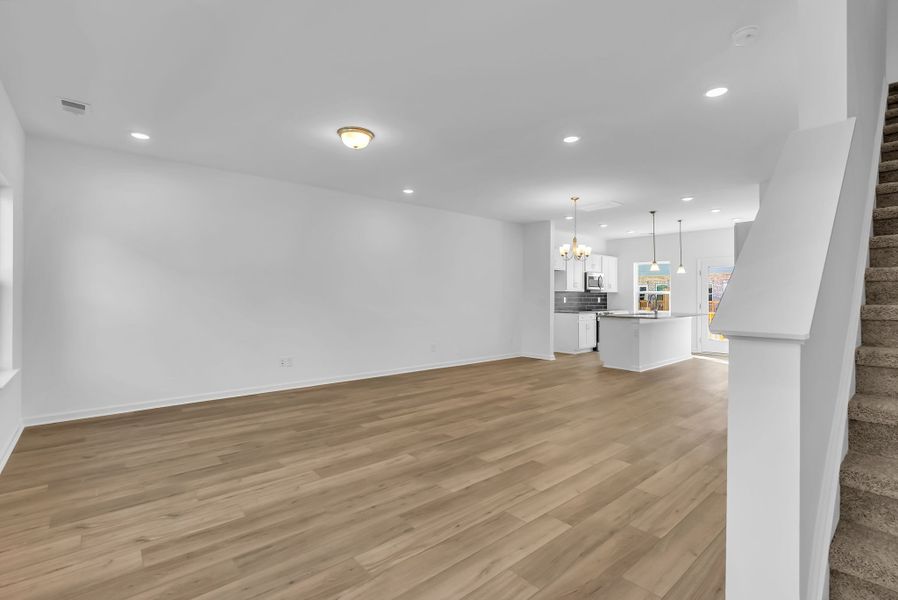 Spacious, unfurnished interior of a new home in Sweetbriar Place, Lebanon (Image 20). Spacious, unfurnished interior of a new home in Sweetbriar Place, Lebanon (Image 20).