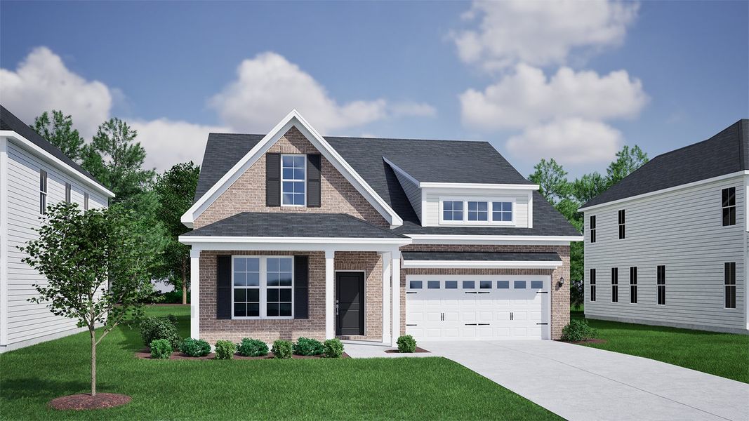 Representative exterior photo of a completed home built from the Hunter - Vanguard Collection by Mungo Homes in East Wynd, Hampstead, NC (Image 18). Representative exterior photo of a completed home built from the Hunter - Vanguard Collection by Mungo Homes in East Wynd, Hampstead, NC (Image 18).