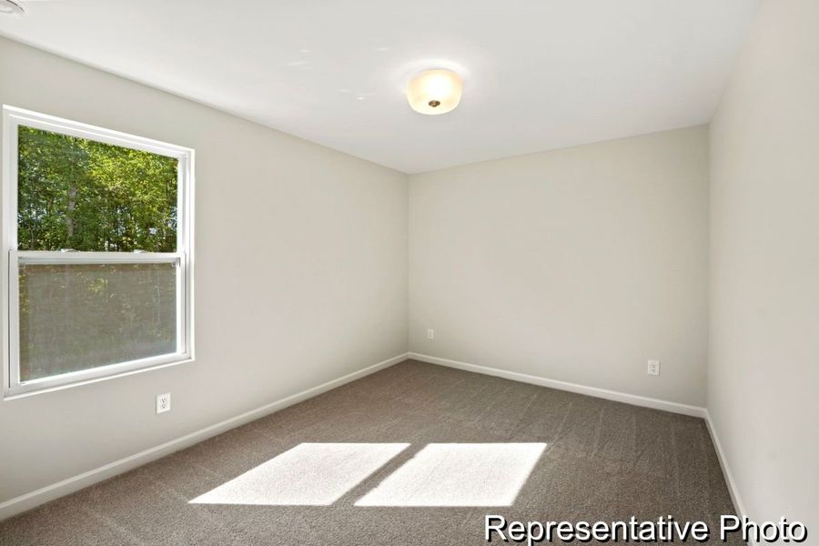 Spacious, unfurnished interior of a new home in White Oak Creek Crossing, Angier (Image 12). Spacious, unfurnished interior of a new home in White Oak Creek Crossing, Angier (Image 12).