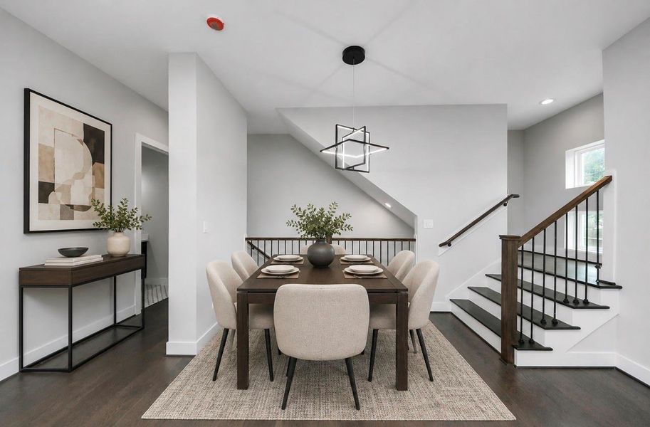 Dining Room Staging