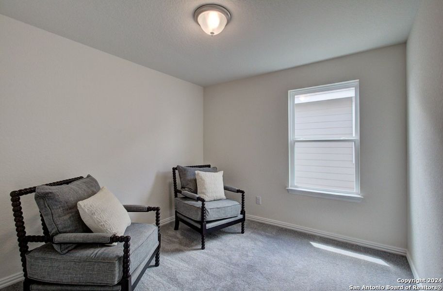 Furnished interior view inside a new home in Casinas at Gruene, New Braunfels (Image 6).