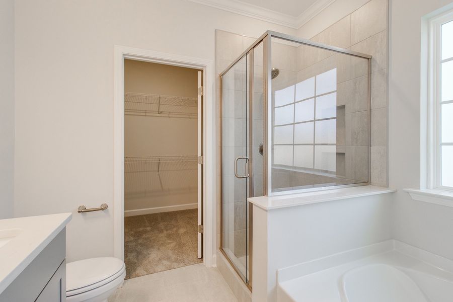 Furnished interior view inside a new home in Hendrix Farms, Lexington (Image 12).