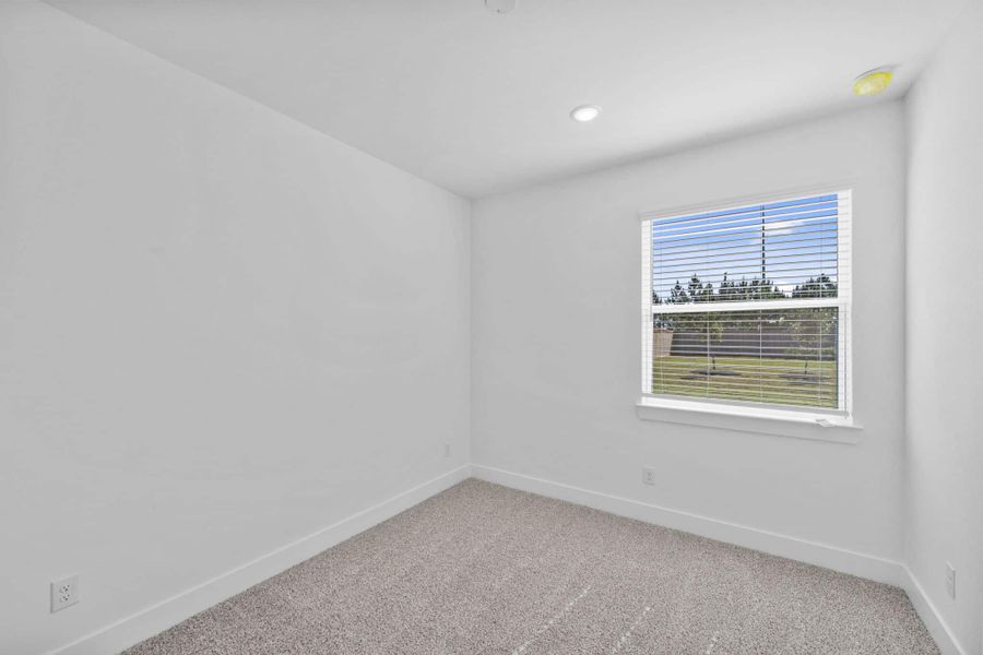 Spacious, unfurnished interior of a new home in Bridgeland, Cypress (Image 24). Spacious, unfurnished interior of a new home in Bridgeland, Cypress (Image 24).