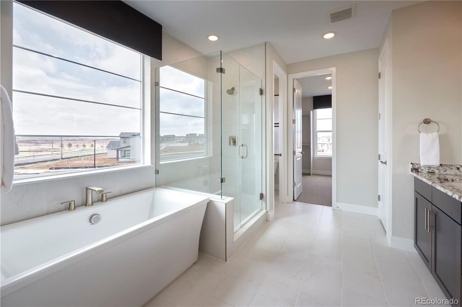 Furnished interior view inside a new home in , Aurora (Image 17).