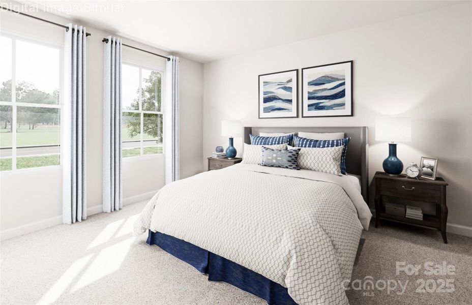 Furnished interior view inside a new home in Overture Pointe Ranches, Hickory (Image 11).