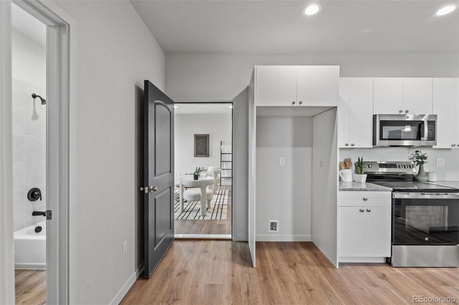 Furnished interior view inside a new home in , Pueblo West (Image 27).