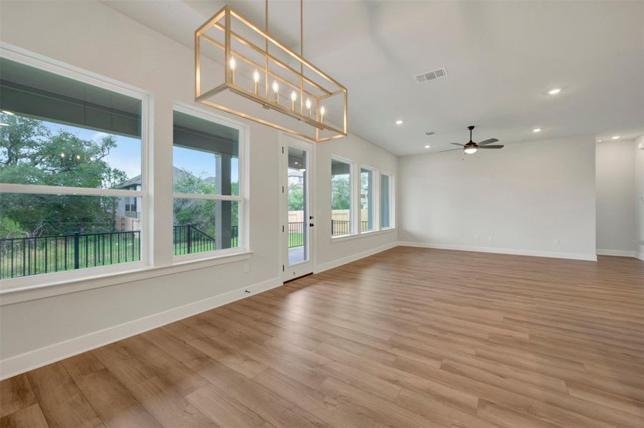 Dining Area - Family Room Dining Area - Family Room